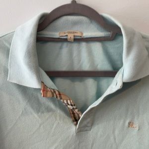 Burberry Polo Shirt Sz L
